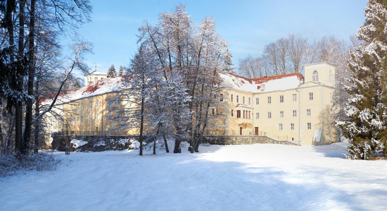 Zamek Na Skale Hotel Тшебешовице Екстериор снимка